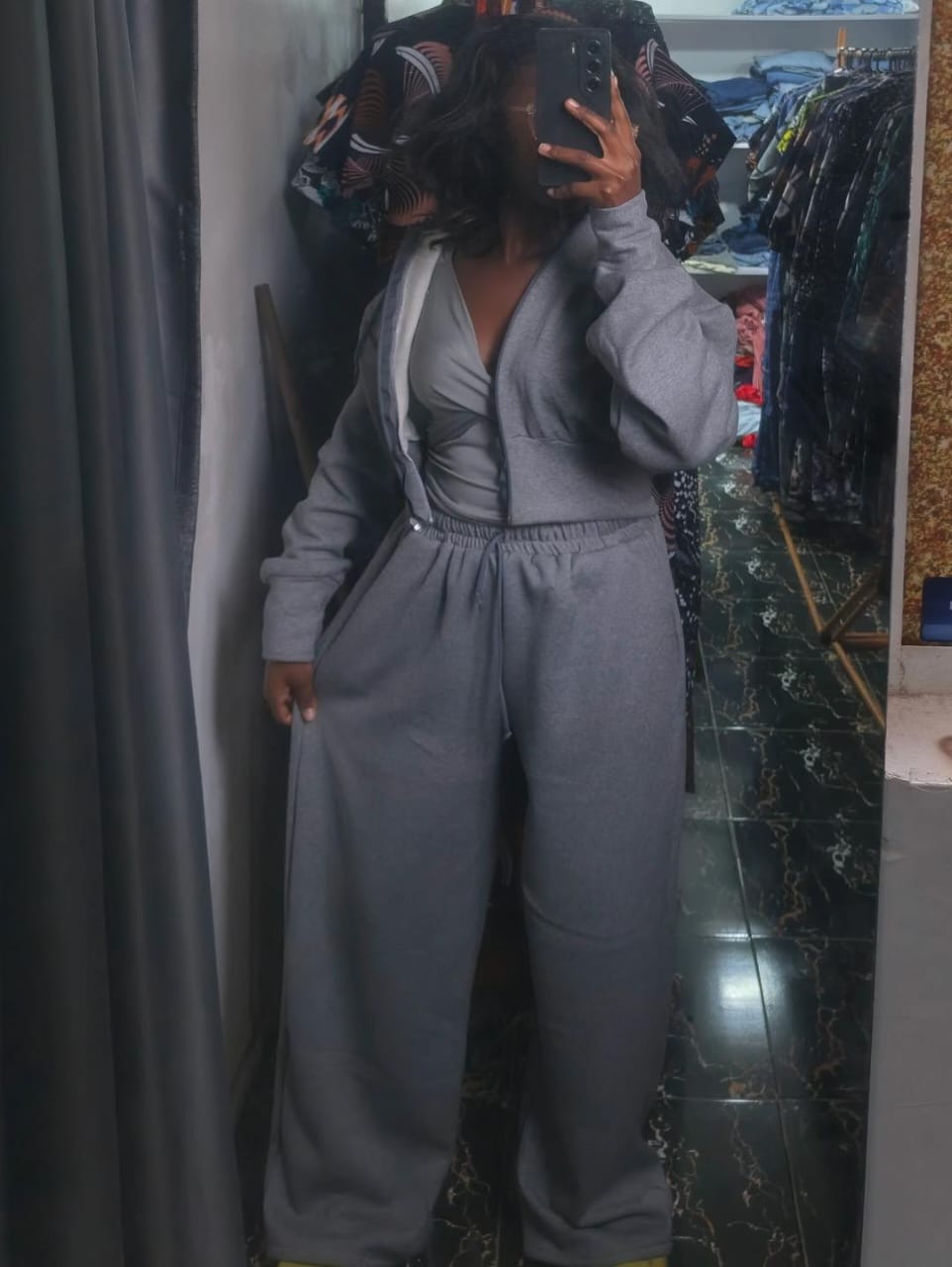 Bohemian crochet shoulder bag with fringe